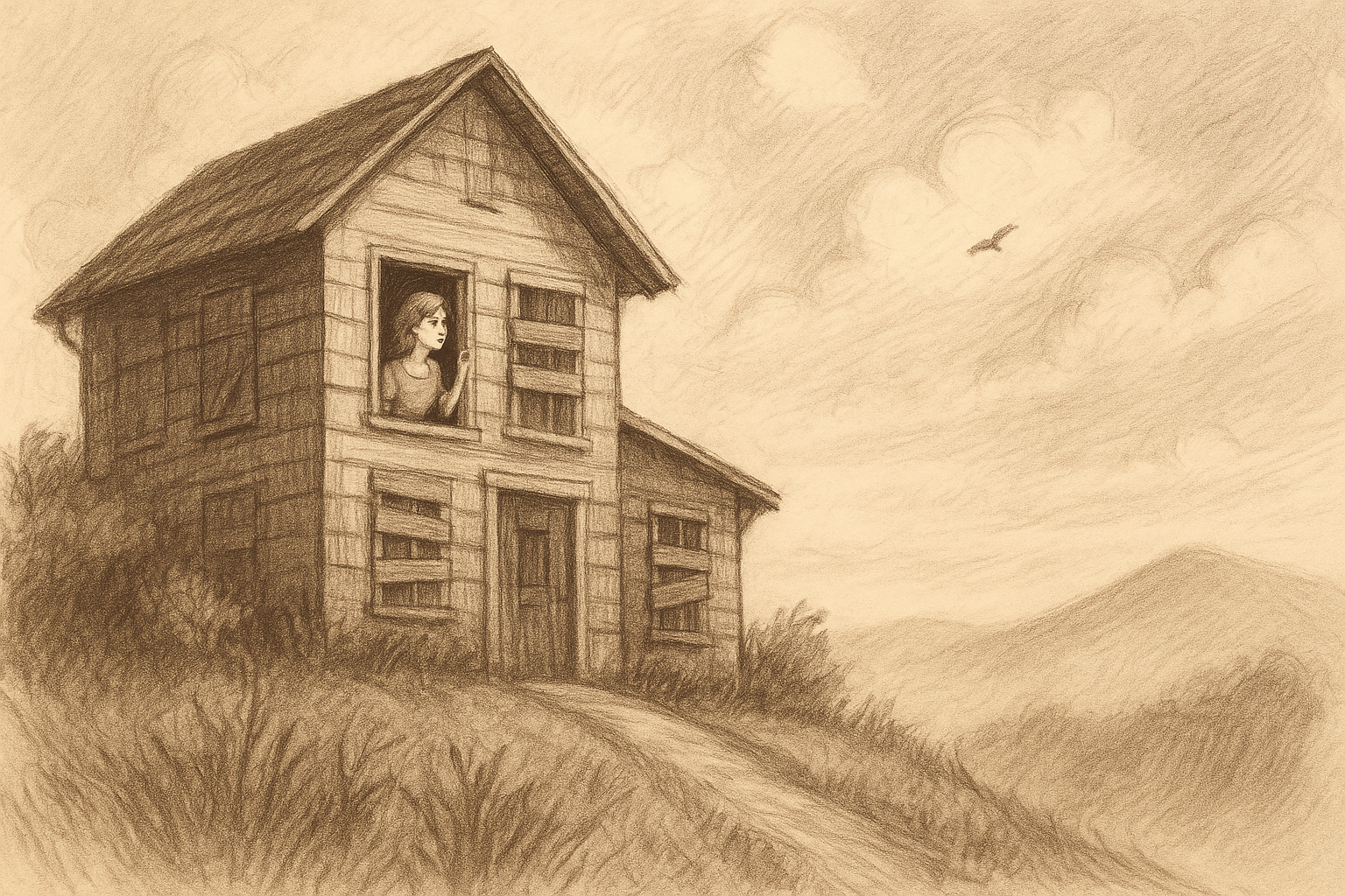 “A CASA ESCURA NA COLINA”