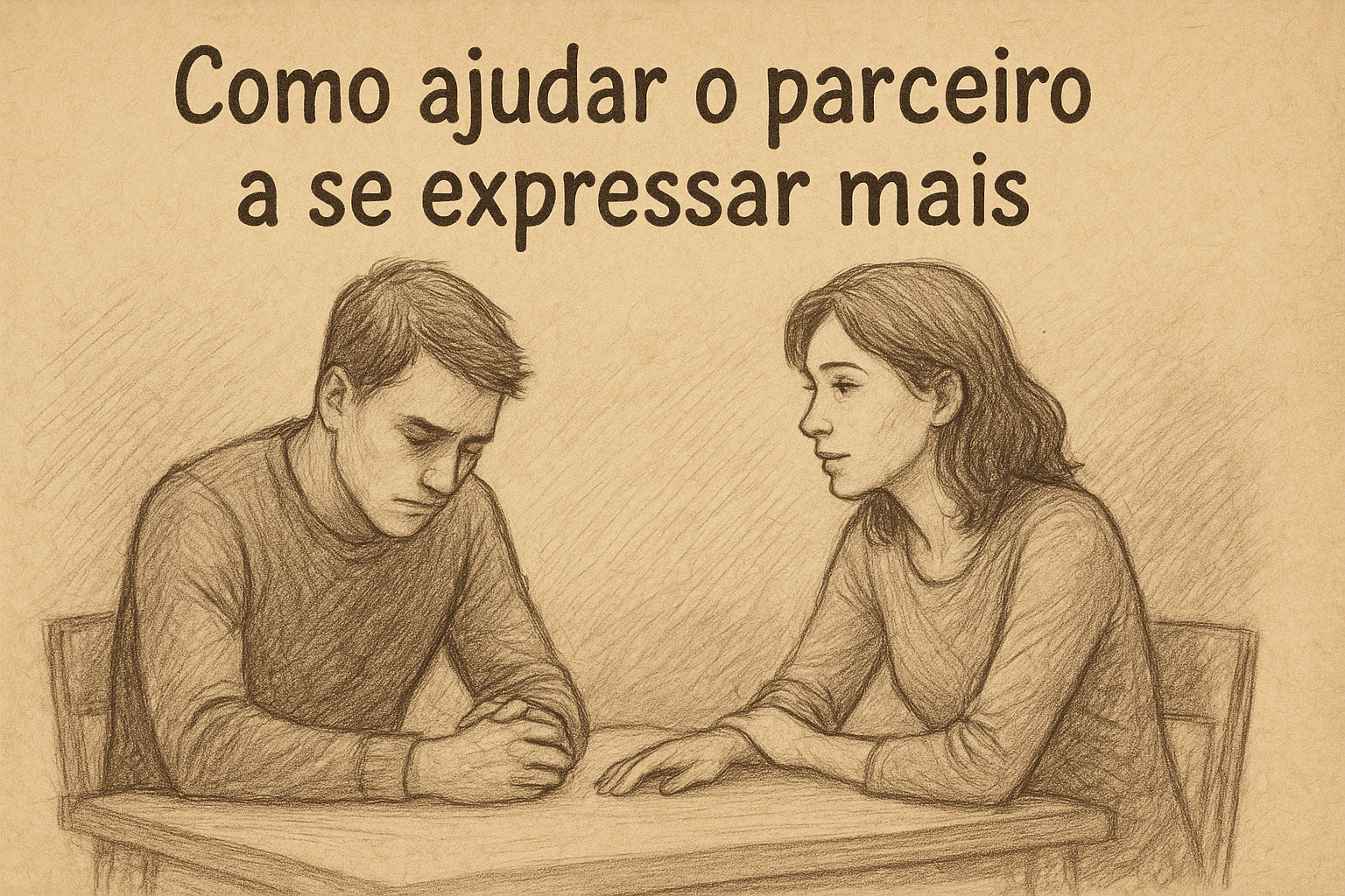 COMO AJUDAR O PARCEIRO A SE EXPRESSAR MAIS